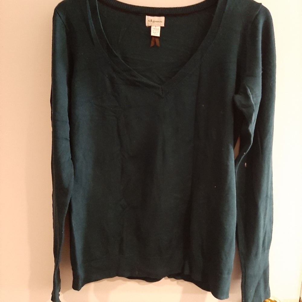 Dynamite Green Sweater